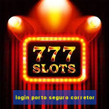 login porto seguro corretor